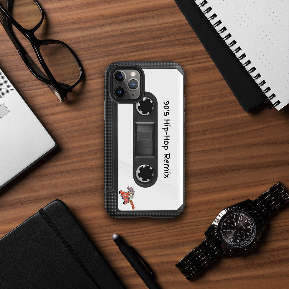 Thumbnail: '90's Hip-Hop Remix" Tough Case for iPhone® 11-15