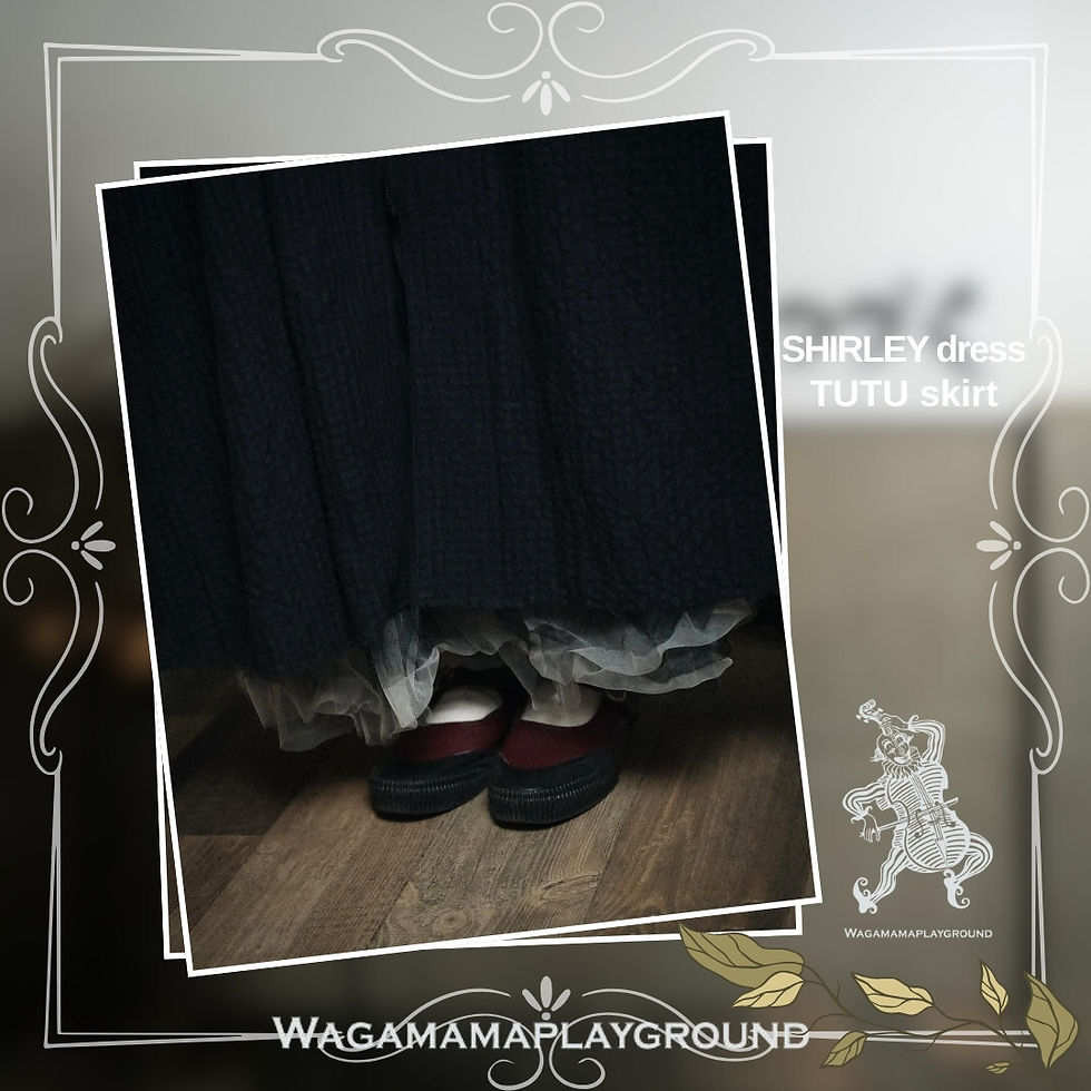 縮圖：WAGAMAMAPLAYGROUND・SHIRLEY dress/ TUTU skirt / LOOP beret