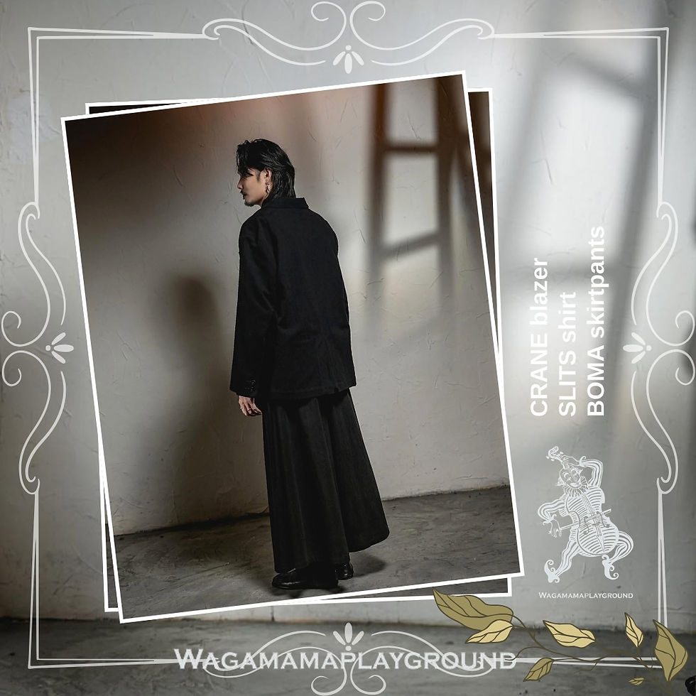 縮圖：WAGAMAMAPLAYGROUND・CRANE blazer/ SLITS shirt/ BOMA skirtpants