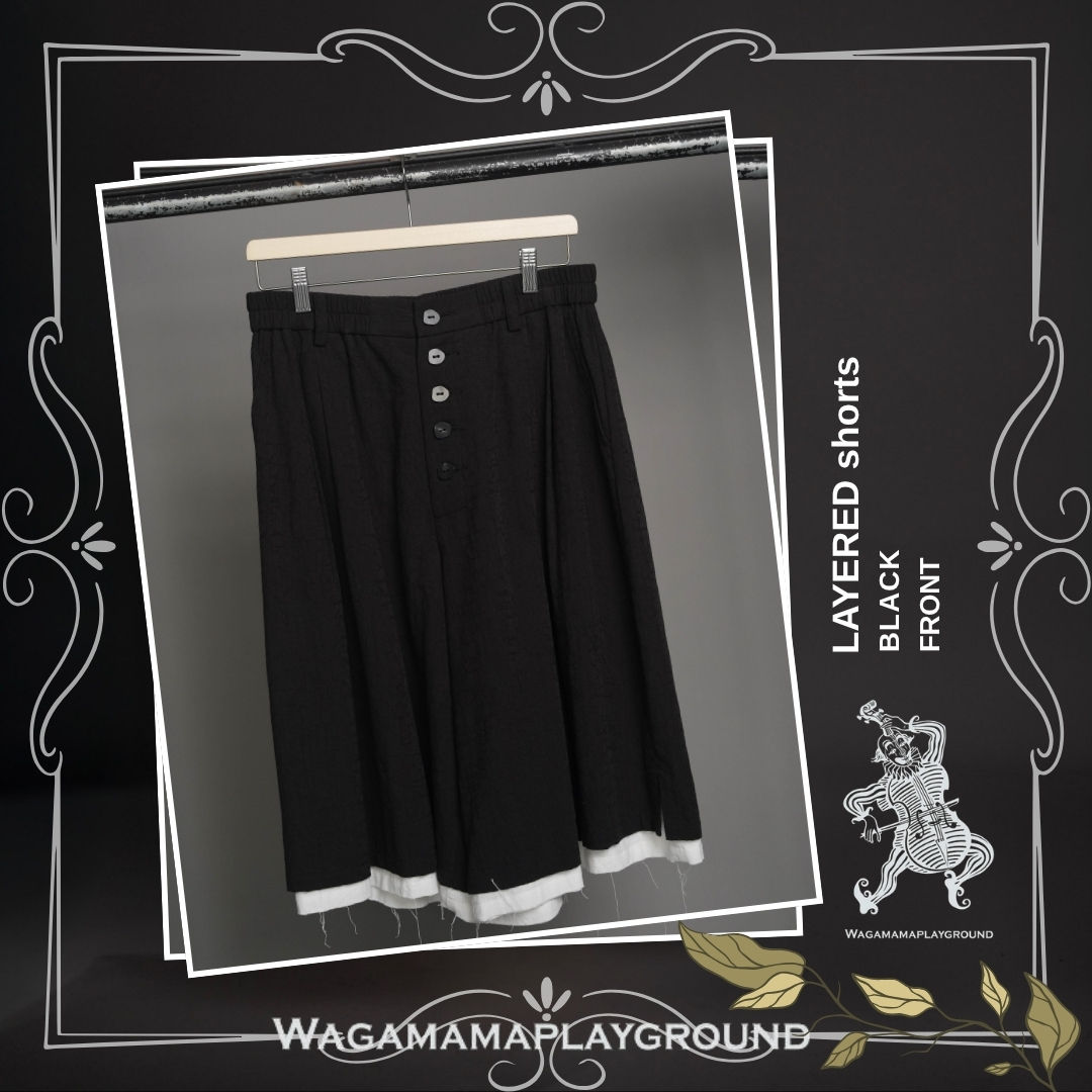WAGAMAMAPLAYGROUND・LAYERED shorts