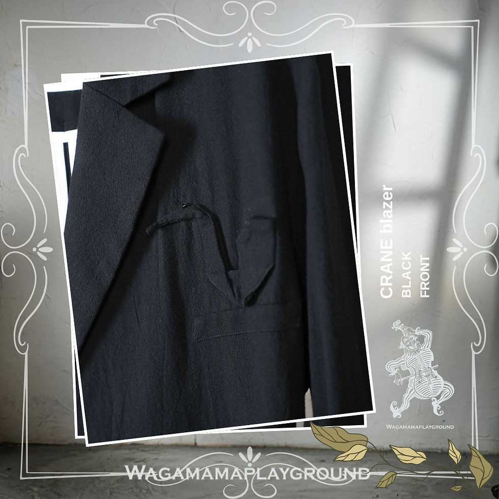 縮圖：WAGAMAMAPLAYGROUND・CRANE blazer