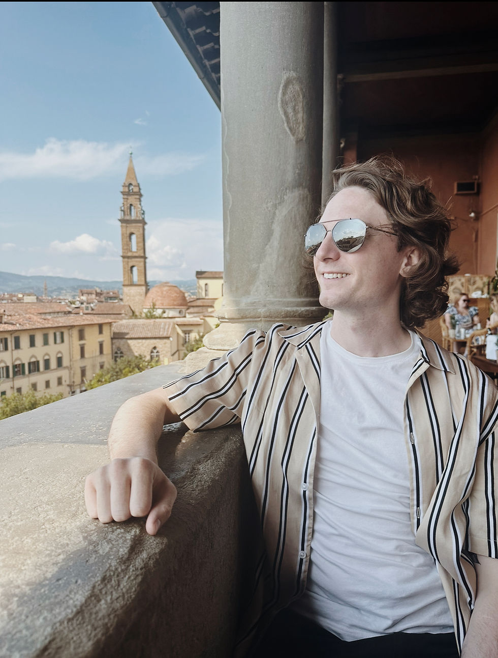 Sean in Florence
