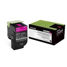 Toner Lexmark 808SM 80C8SM0 Magenta - CX310 CX410 CX510
