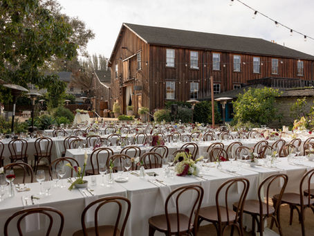 wedding reception venue in downtown Monterey, CA - The Barns at Cooper Molera