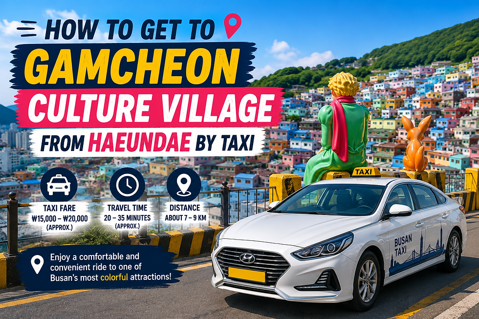 How to Get to Gamcheon Culture Village