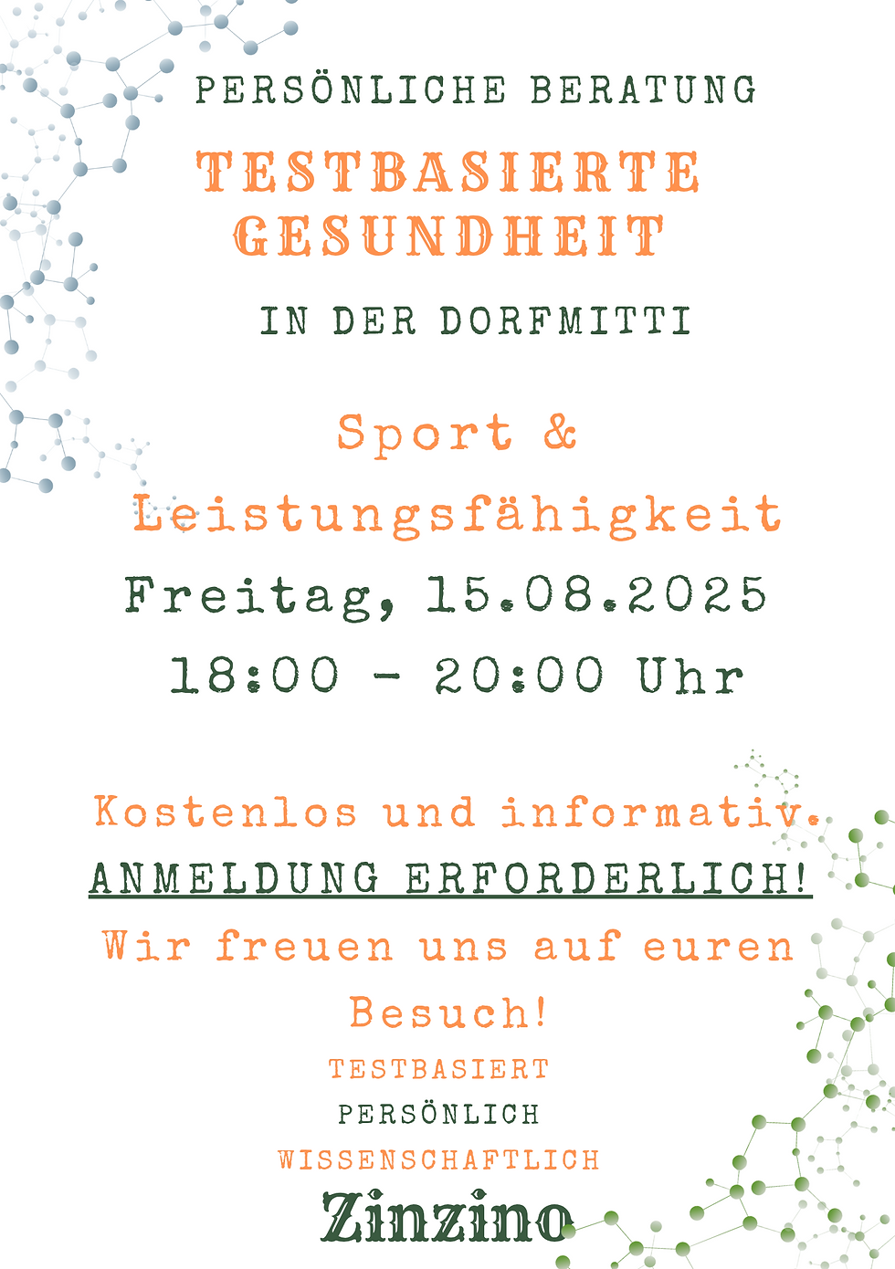 Testbasierte Gesundheits Beratung