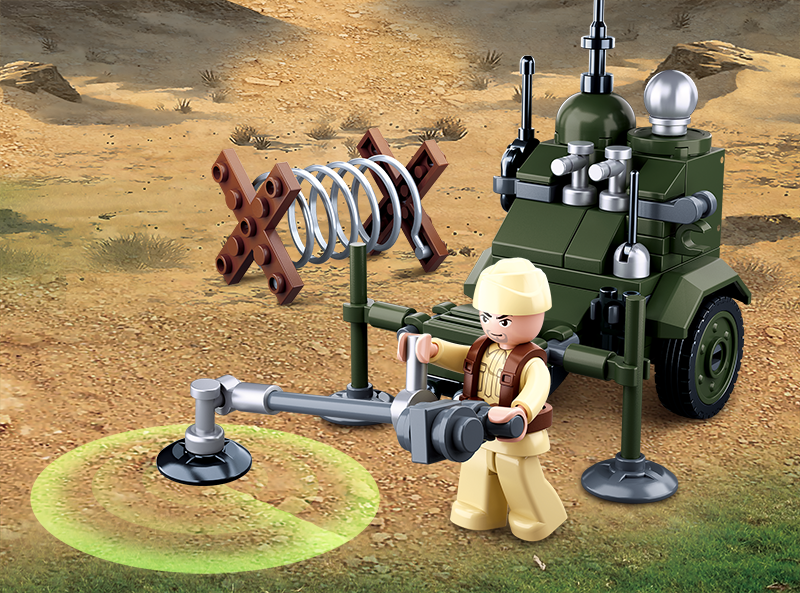 Miniature : M38-B0678D World War II-WWII-4IN1 ARMY one model - Détection