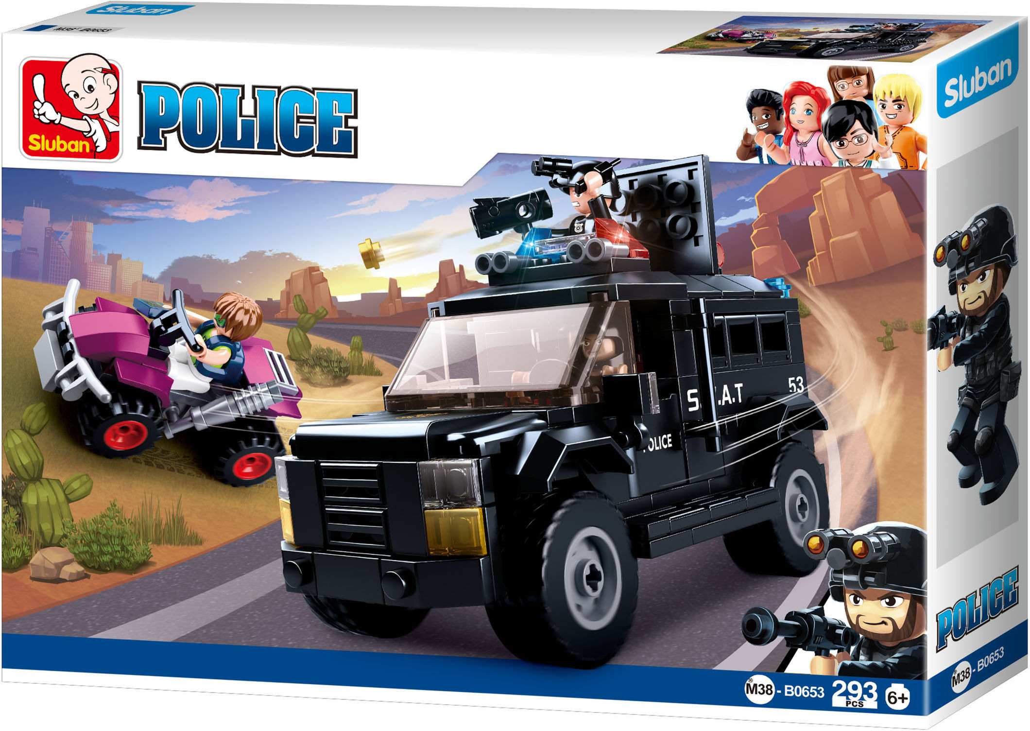 Police-Camion SWAT