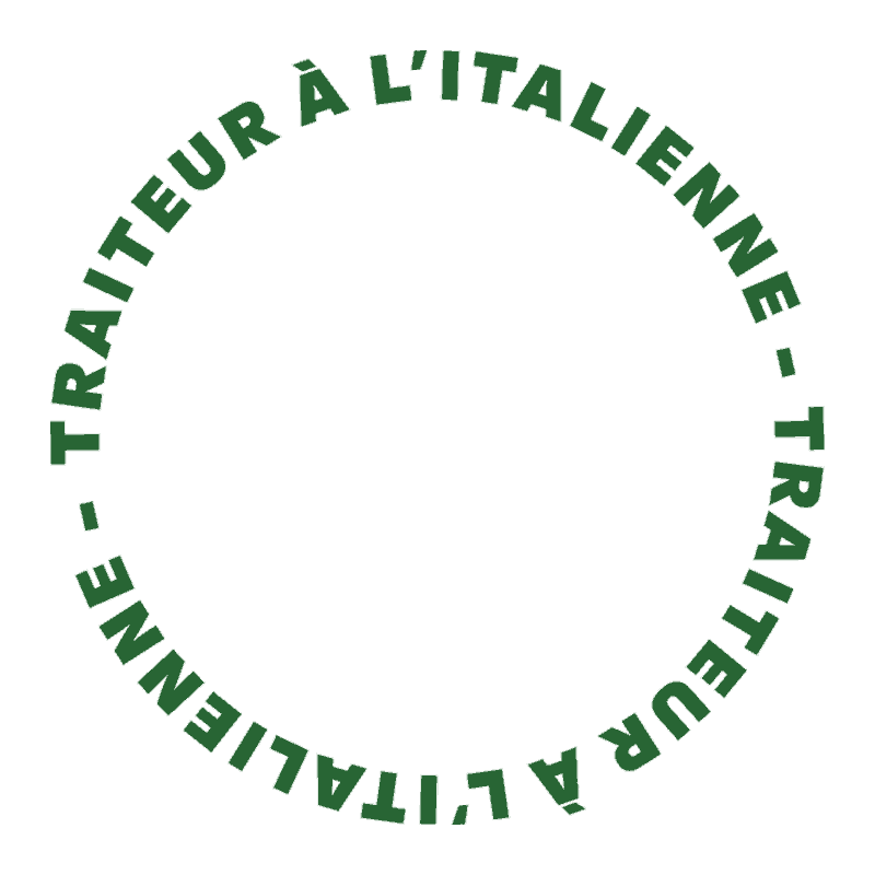 Macaron tournant "Traiteur à l'italienne"