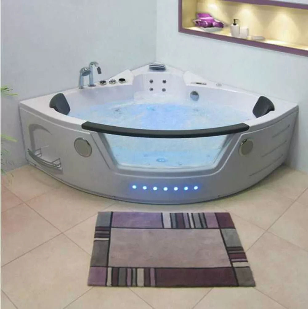 Baignoire d'angle balnéo neuf/revente