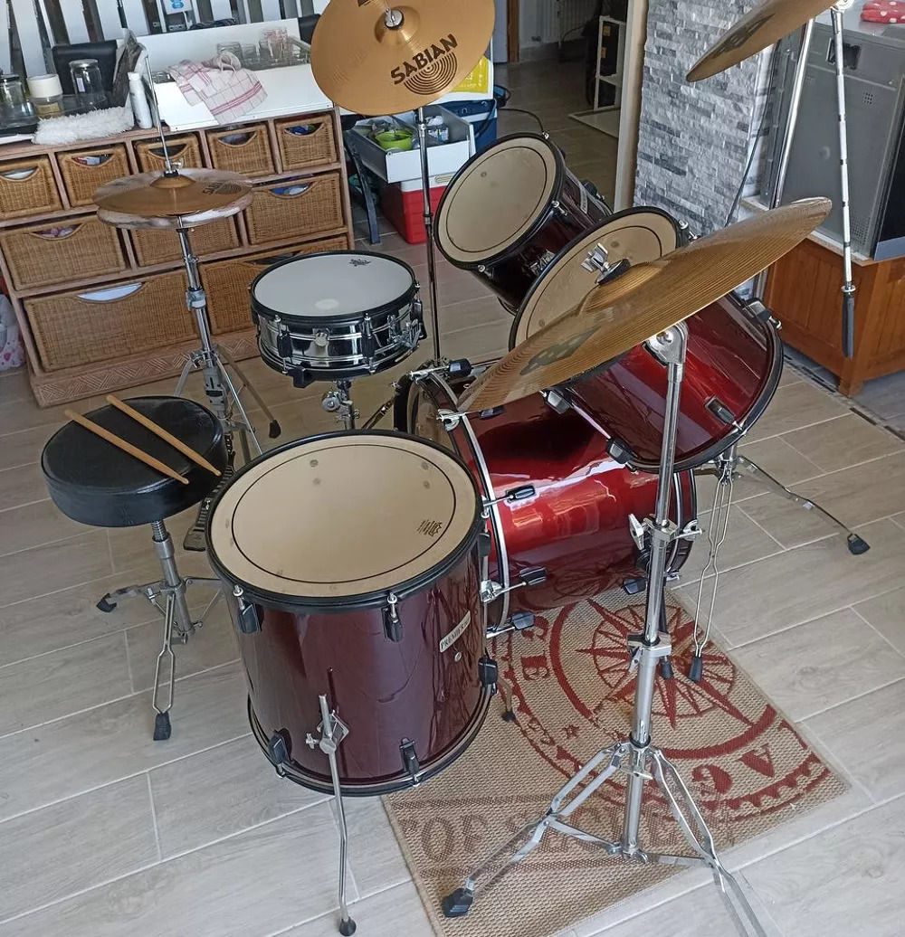 Batterie acoustique Premier England complète occasion