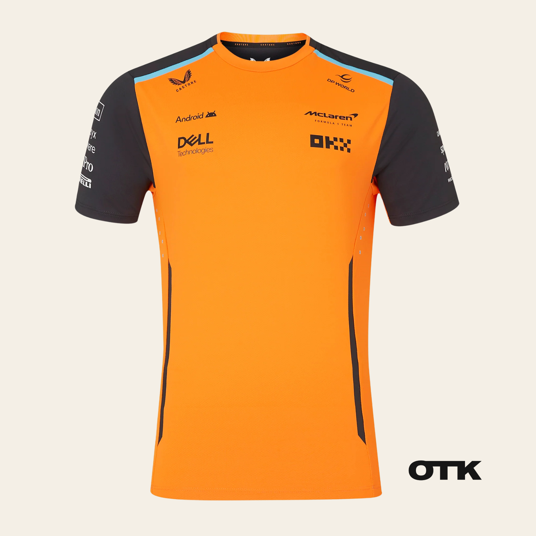 MCLAREN 2025 T-SHIRT TEAM ORANGE