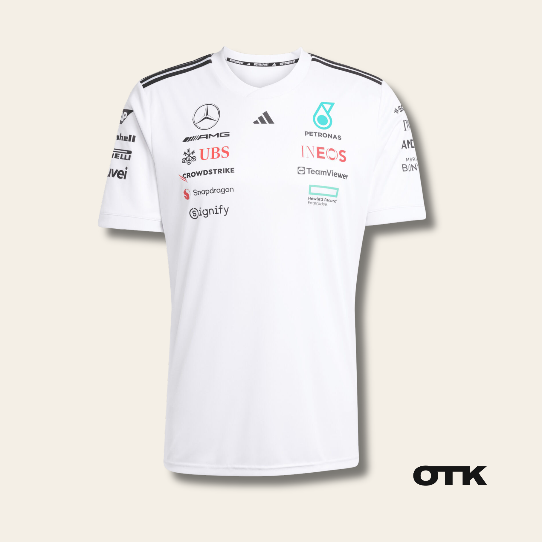 MERCEDES - AMG 2025 T-SHIRT TEAM WHITE
