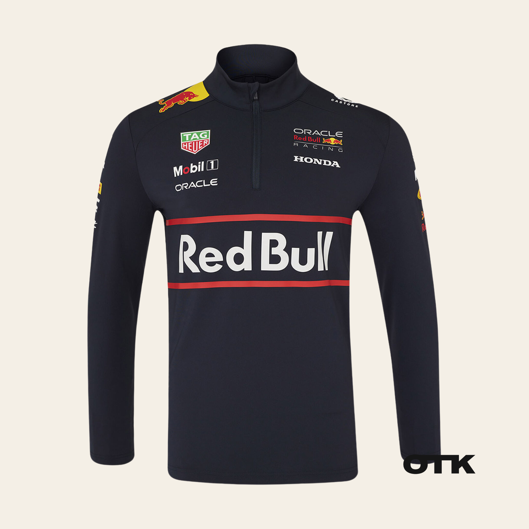 RED BULL RACING 2025 1/4 ZIP HOODIE TEAM