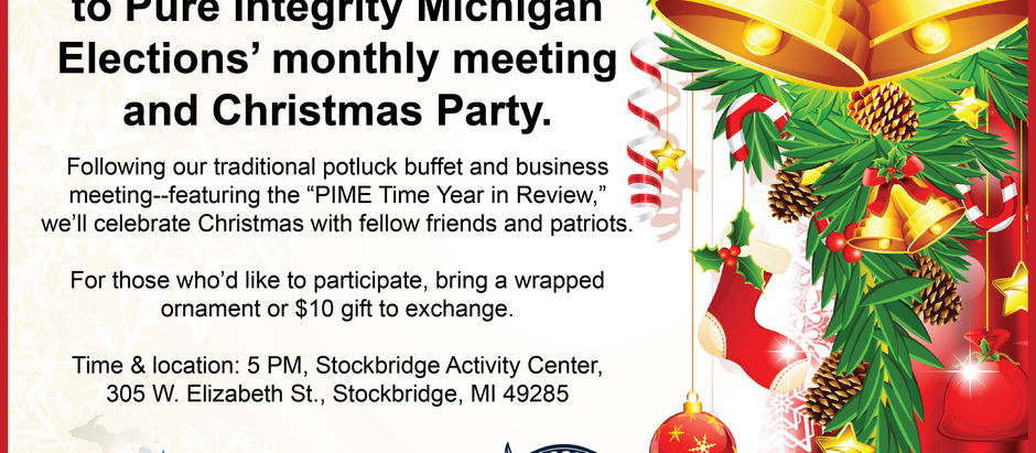 MFE/PIME meeting and Christmas party