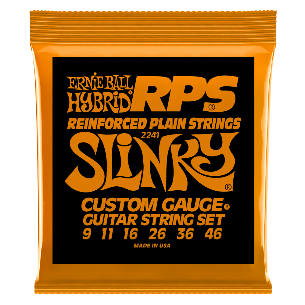 Ernie Ball RPS Slinky | Hybrid 9-46 Electric Guitar Strings | 2241