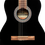 Thumbnail: 4/4 Classical Guitar with Spruce Top | Black | Stagg SCL60 BLK