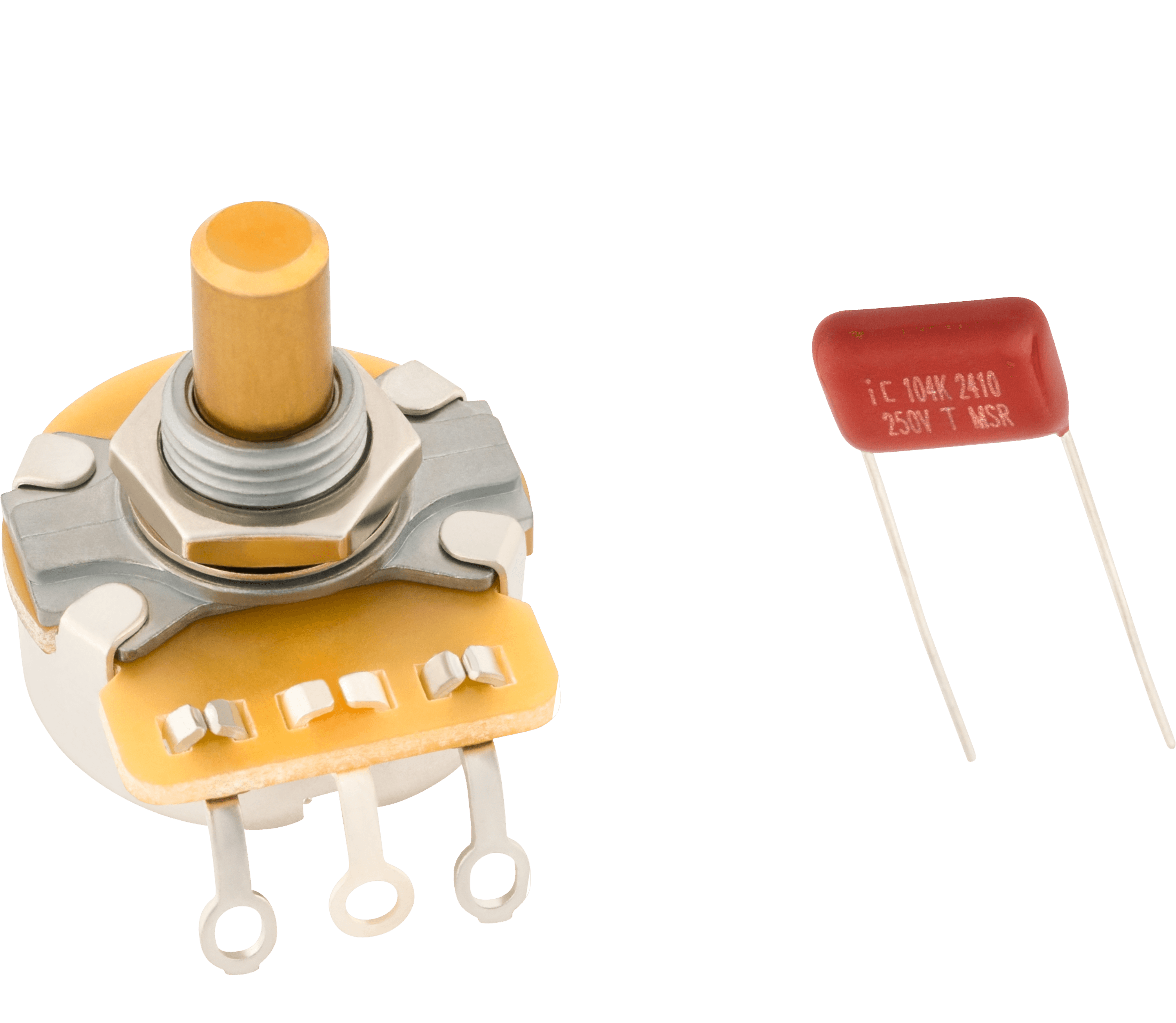 Pure Vintage 250K Solid Shaft Potentiometer (Volume or Tone) 0990831000