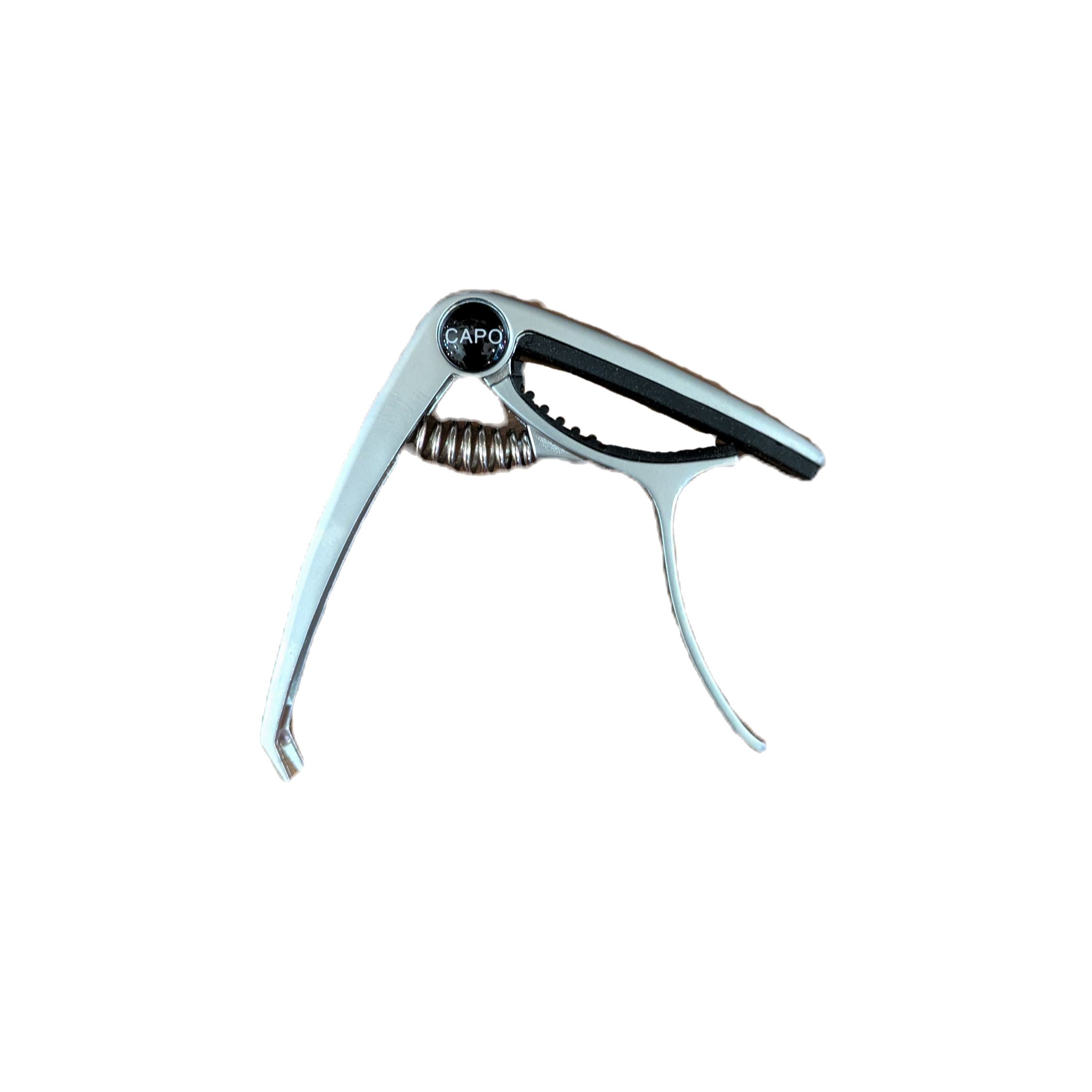 Capo for Acoustic Guitar with "Malta" Text | Silver