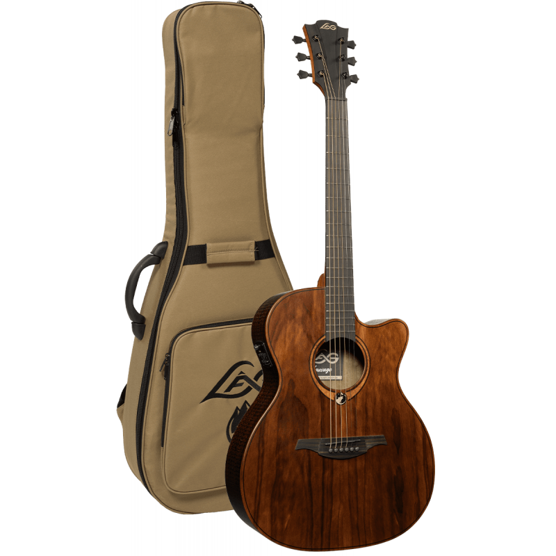Thumbnail: LAG Guitars Auditorium Electro-Acoustic Guitar w/Cutaway | SAUVAGE-ACE