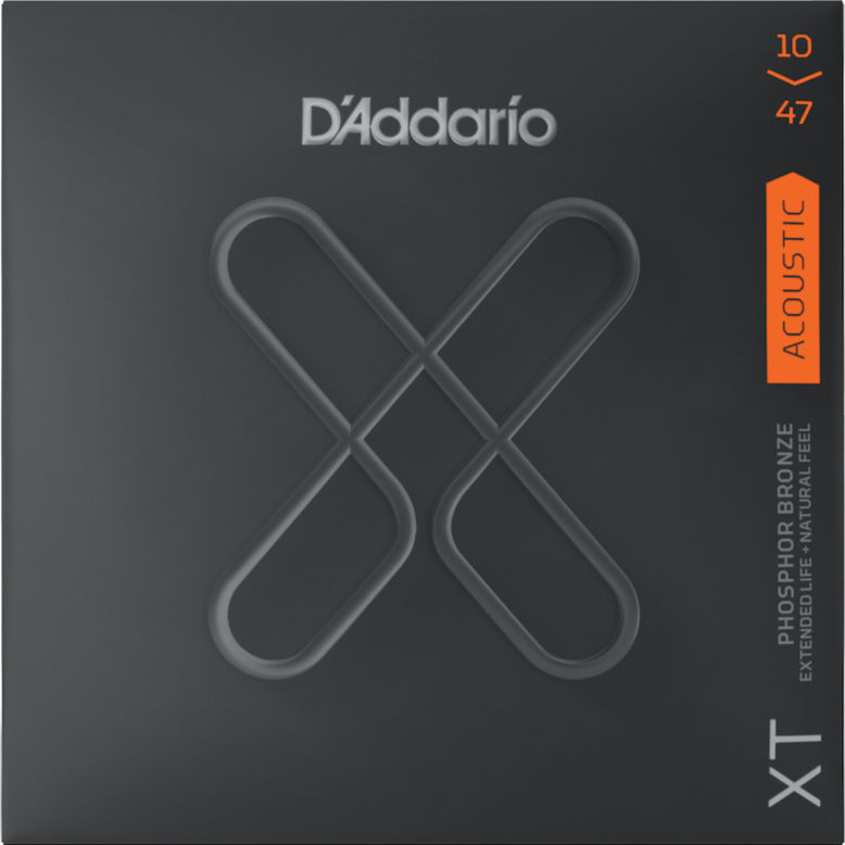 Strings | D'Addario XT 10-47 | Coated Phosphor Bronze | 10-47 | Acoustic Guitar