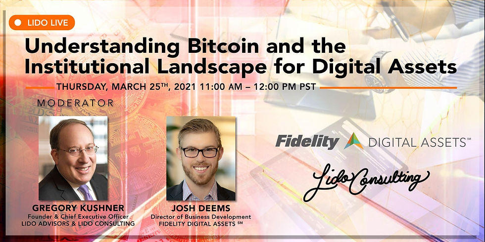 Understanding Bitcoin and the Institutional Landscape for Digital Assets