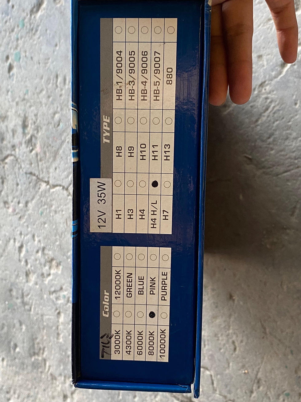Hình thu nhỏ: ĐÈN XE Ô TÔ XENON LIGHT