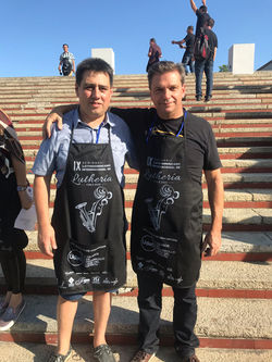 Foto com aluno