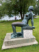 Artistic intervention in public space by Hulda Zwingli, 2020, Zurich. Photo: Hulda Zwingli