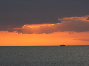 Atardecer en Playa Hermosa, Guanacaste, Costa Rica