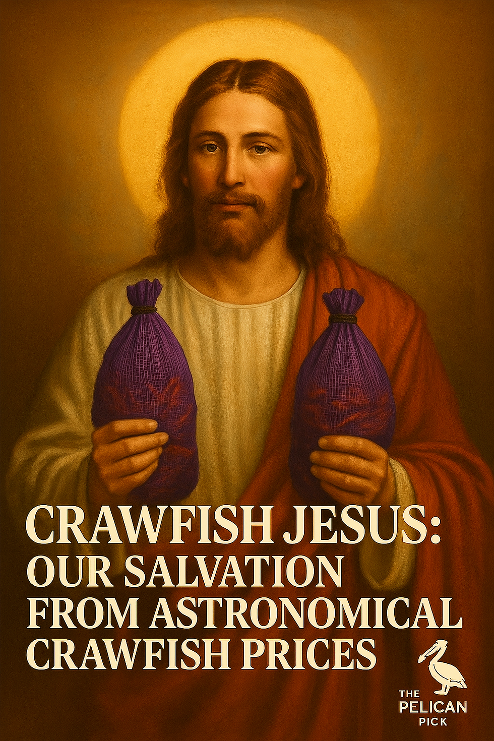 Crawfish Jesus: Our Salvation from Astronomical Crawfish Prices