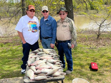 Lake Eufaula, OK 4-10-23