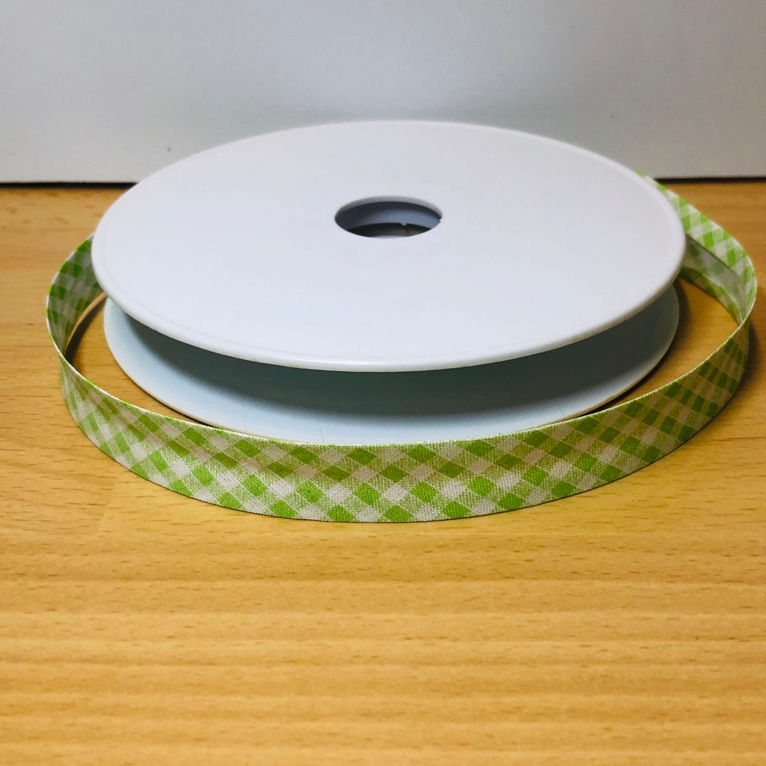 Biais carreaux vert 18mm