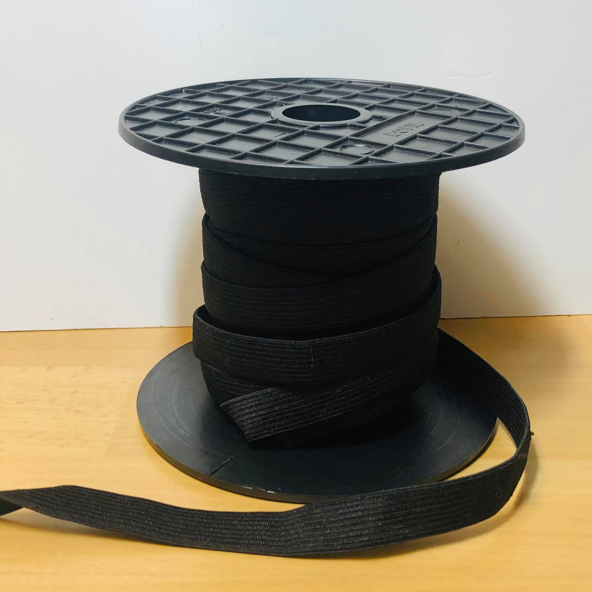 Élastique noir 15mm