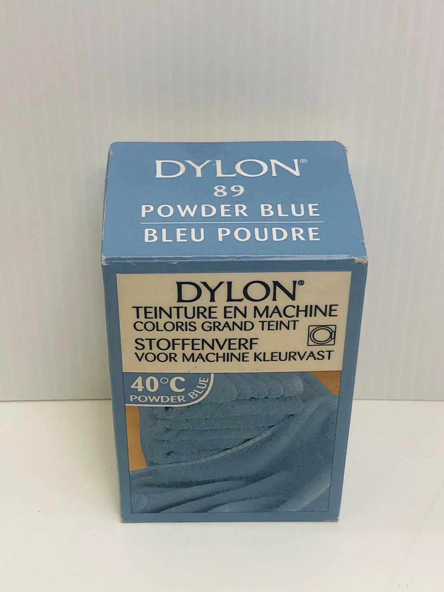 Teinture bleu poudre