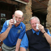 George Makohon & Mykola Charenko crying over their Match Play semi-final defeat