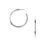 Thumbnail: Links of London 20/20 Sterling Silver Hoop Earrings