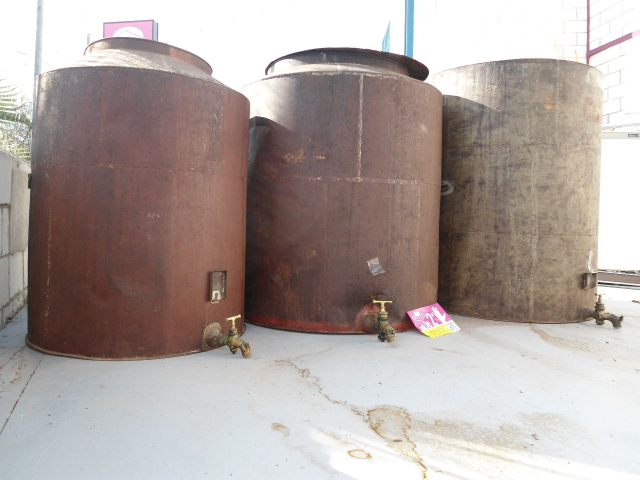 Depósitos de aceite