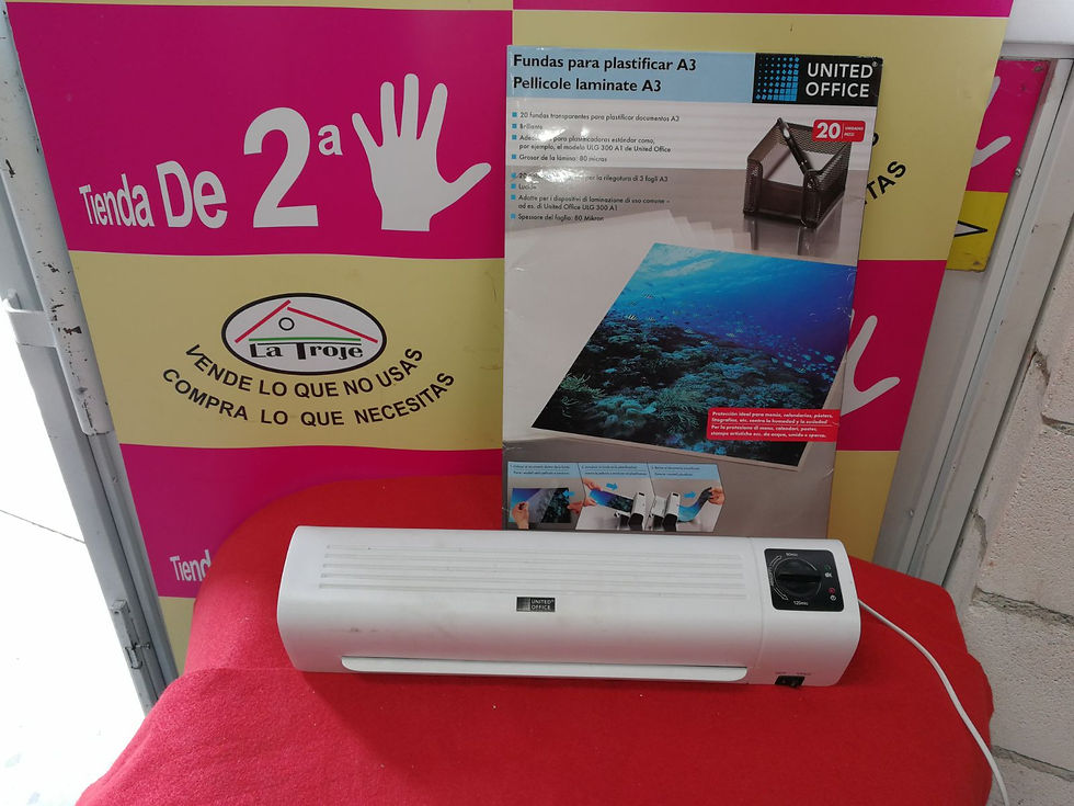 230218 plastificadora a-3 blanca