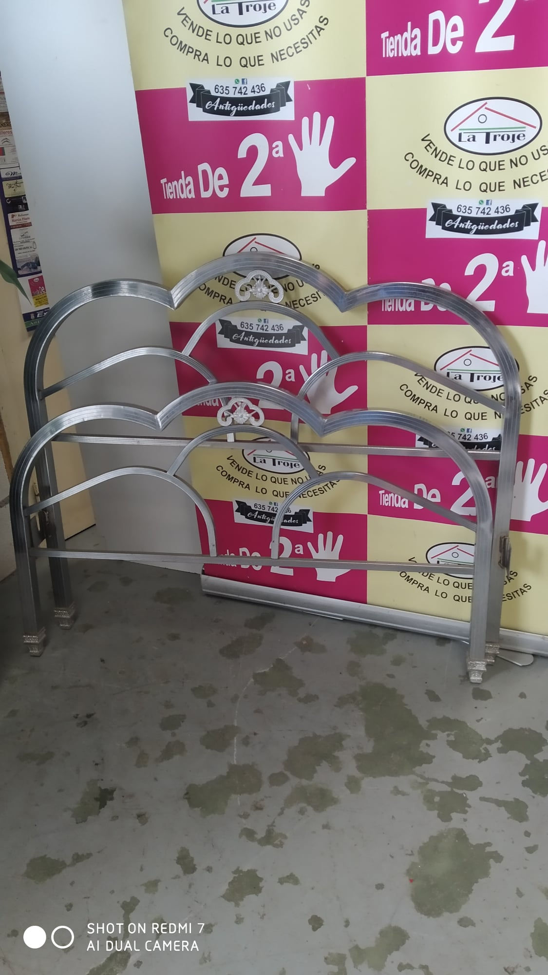 cama niquelada antigua 105 cm 130522