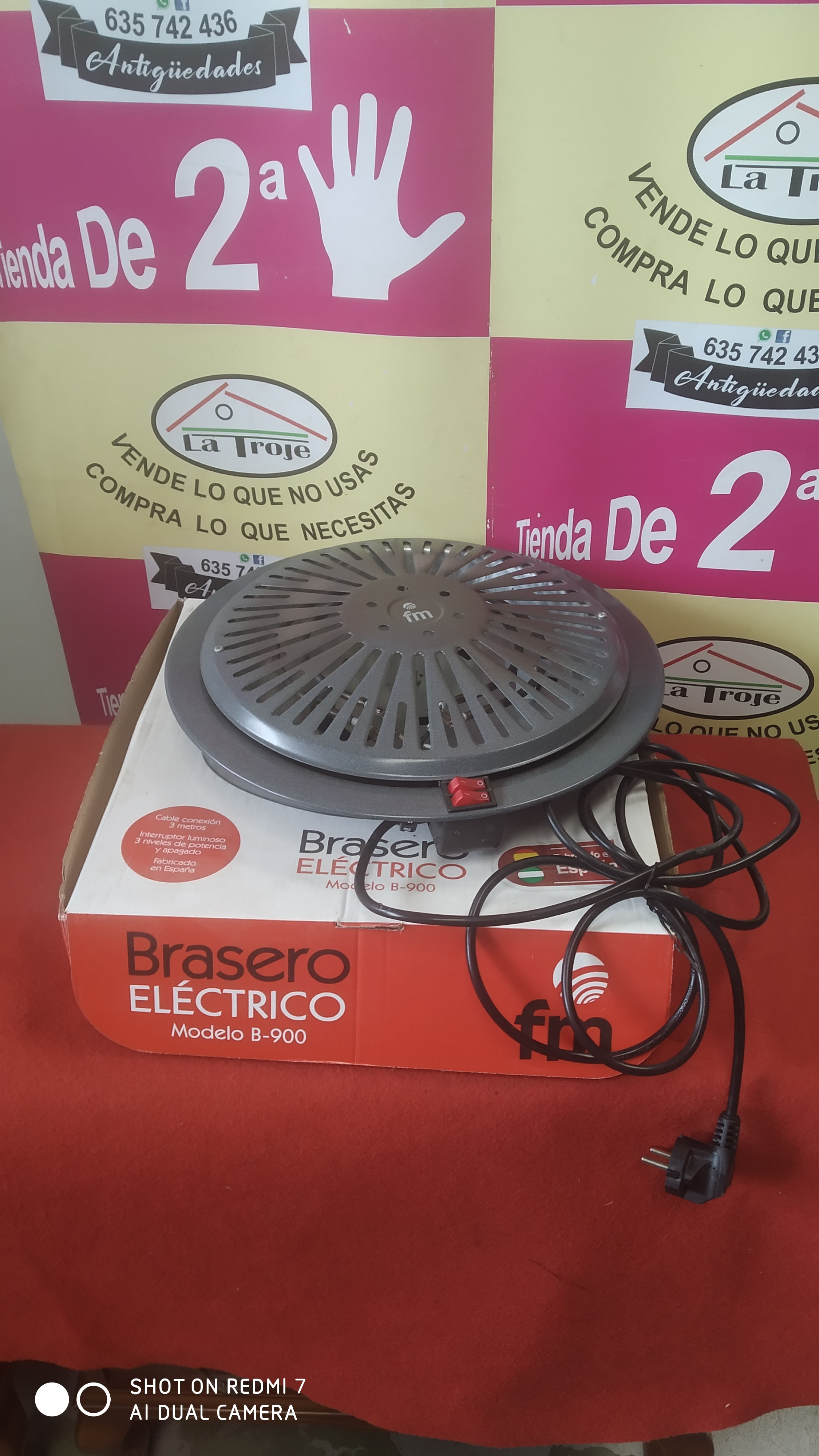 BRASERO ELECTRICO FM 310522