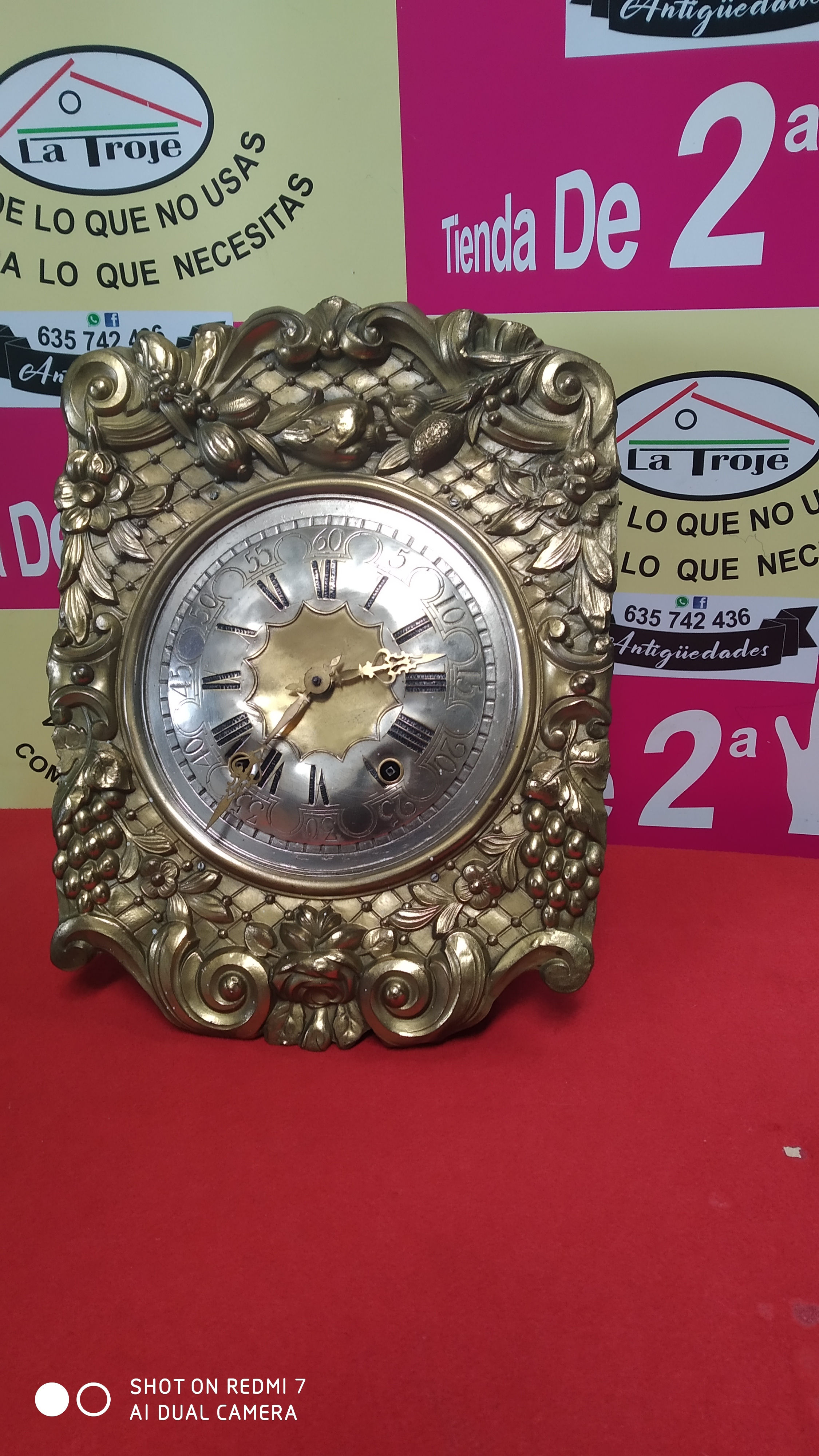 260121. RELOJ MAQUINARIA CARRILLÓN