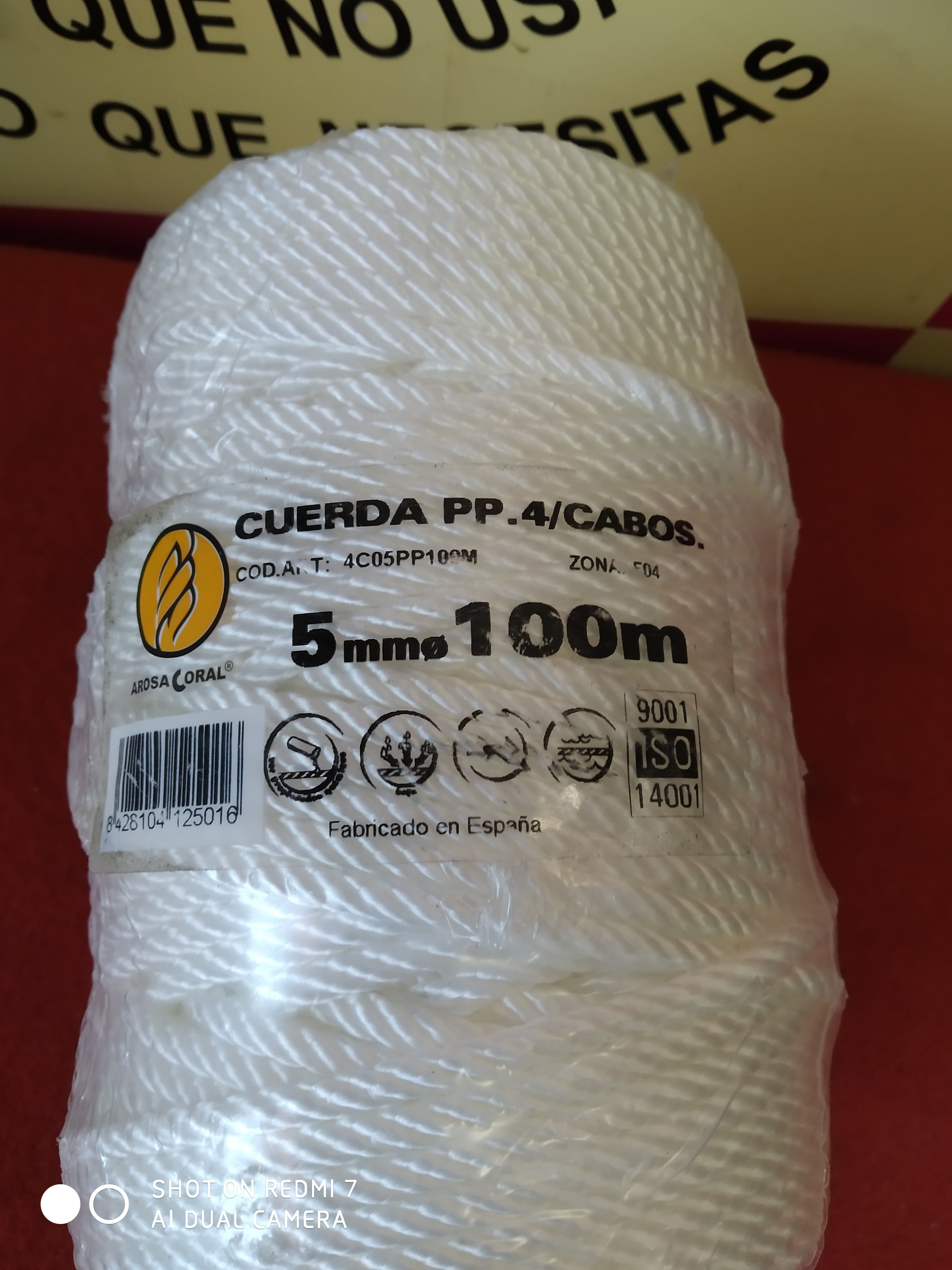 200520 cuerda pp.4/cabos 5mm 100mt