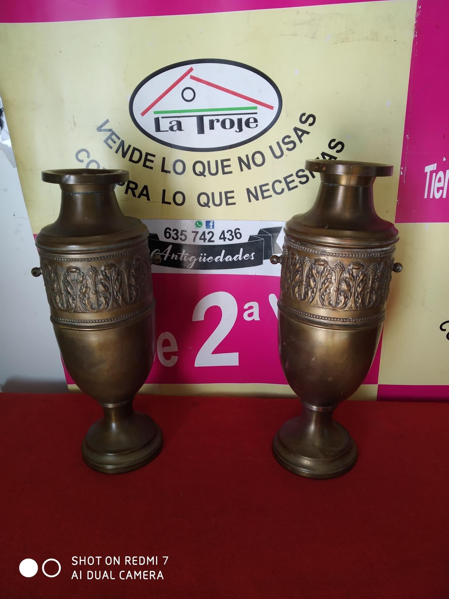 Jarrón de cobre 230224