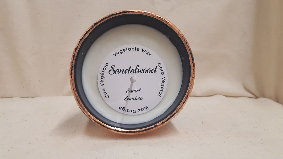 Miniature : Bougie Antic Bleu Nuit Santal