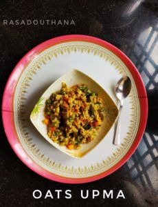 oats upma