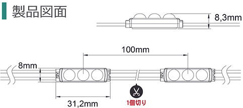 M/イラストオーダー Signflux | LED DC12V MINI