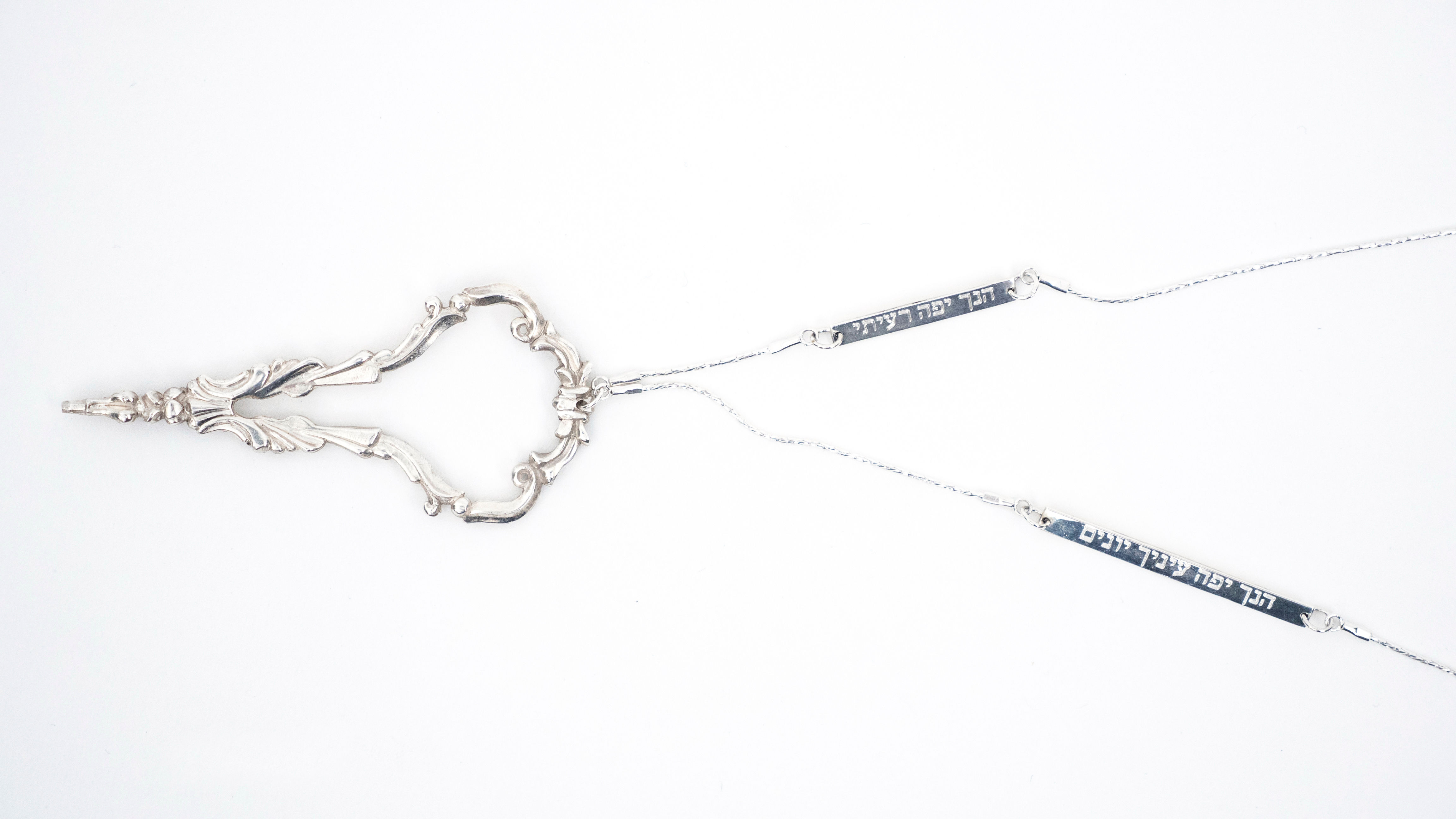  Hand made 925 Sterling Silver in shape of a key