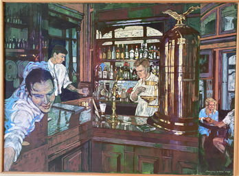 Inside the Sail and Anchor, Fremantle WA