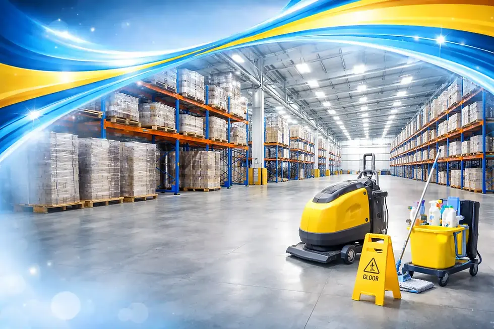 Industrial Cleaning Services Background